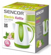 Sencor SWK 1811GR Vízforraló - fehér/zöld Konyhai termékek - Vízforraló / teafőző - 274719
