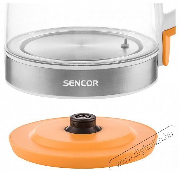Sencor SWK 2193OR Üveg vízforraló - narancssárga Konyhai termékek - Vízforraló / teafőző - 352049