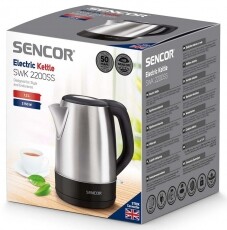 Sencor SWK 2200SS Vízforraló 1,2L Inox Konyhai termékek - Vízforraló / teafőző - 364642