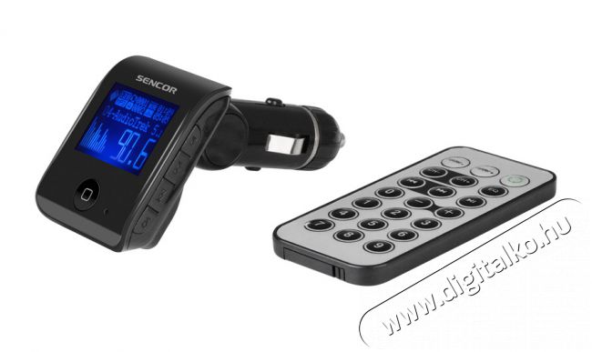 Sencor SWM 165 RDS FM traszmitter Autóhifi / Autó felszerelés - FM transzmitter / modulátor - 291870