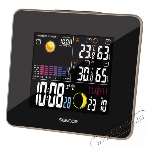 Sencor SWS 260 Meteorológiai állomás Háztartás / Otthon / Kültér - Lakásfelszerelés - Időjárás állomás - 274603