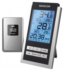 Sencor SWS 125 időjárás állomás Háztartás / Otthon / Kültér - Lakásfelszerelés - Időjárás állomás - 310092