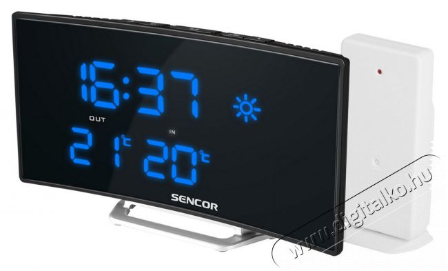 Sencor SWS 215 időjárás állomás Háztartás / Otthon / Kültér - Lakásfelszerelés - Időjárás állomás - 290005
