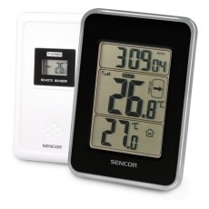 Sencor SWS 25 BS hőmérő Háztartás / Otthon / Kültér - Lakásfelszerelés - Hőmérő / barométer - 285386