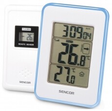 Sencor SWS 25 WBU hőmérő Háztartás / Otthon / Kültér - Lakásfelszerelés - Hőmérő / barométer - 285389