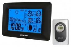 Sencor SWS 65 időjárás állomás Háztartás / Otthon / Kültér - Lakásfelszerelés - Időjárás állomás - 299192