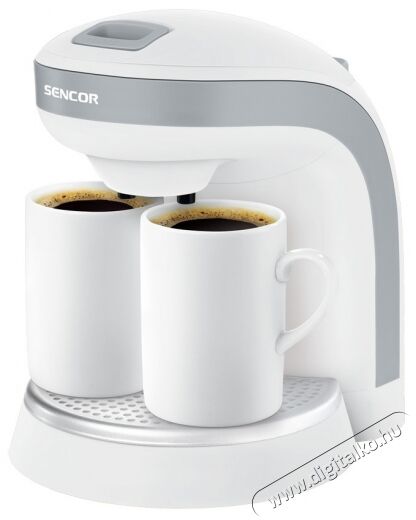 Sencor SCE 2001WH Kávéfőző - fehér Konyhai termékek - Kávéfőző / kávéörlő / kiegészítő - Filteres kávéfőző - 279338
