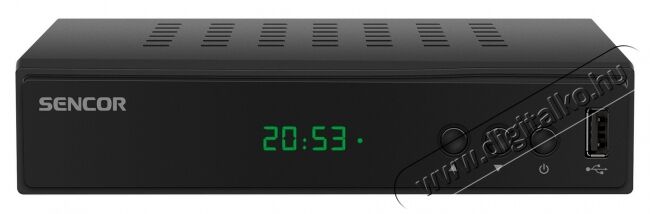 Sencor SDB 5003T DVB-T2 vevőkészülék Tv kiegészítők - DVB-T beltéri egység - Set-Top-Box - 336615