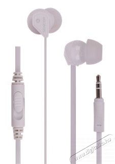 Sencor SEP 170VC Fülhallgató - fehér Audio-Video / Hifi / Multimédia - Fül és Fejhallgatók - Fülhallgató - 274605