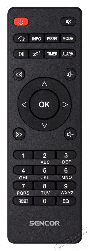 Sencor SIR 5000WDB internet rádió - fekete Audio-Video / Hifi / Multimédia - Rádió / órás rádió - Internet webrádió - 336616