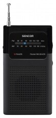 Sencor SRD 1100 B hordozható rádió Audio-Video / Hifi / Multimédia - Rádió / órás rádió - Hordozható, zseb-, táska rádió - 330776