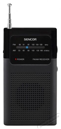 Sencor SRD 1100 B hordozható rádió Audio-Video / Hifi / Multimédia - Rádió / órás rádió - Hordozható, zseb-, táska rádió - 330776