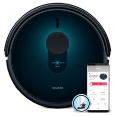 Sencor SRV 9250BK Robotporszívó - sötétkék Háztartás / Otthon / Kültér - Porszívó / takarítógép - Robotporszívó - 353321