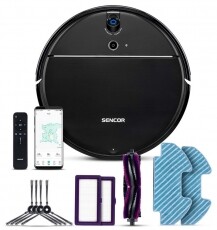 Sencor SRV 8550BK Robotporszívó Háztartás / Otthon / Kültér - Porszívó / takarítógép - Robotporszívó - 364614