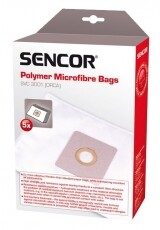 Sencor Porzsák SVC 3001 porszívóhoz (5db) Háztartás / Otthon / Kültér - Porszívó / takarítógép - Porzsák / portartály - 260688
