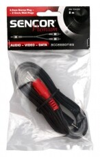Sencor SAV 104-020 3,5mm Jack / 2 RCA kábel 2M Tv kiegészítők - Kábel / csatlakozó - Jack-RCA kábel - 261009