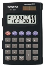 Sencor SEC 295/8 Számológép Iroda és számítástechnika - Számológép - Zsebszámológép - 261055