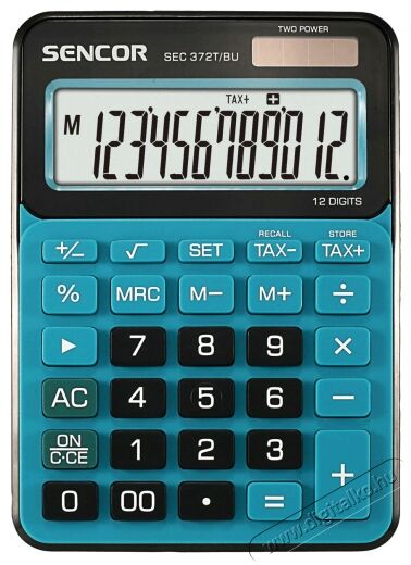 Sencor SEC 372T BU számológép - kék Iroda és számítástechnika - Számológép - Irodai - 283241