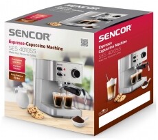 Sencor SES 4010SS presszó kávéfőző Konyhai termékek - Kávéfőző / kávéörlő / kiegészítő - Presszó kávéfőző - 326828