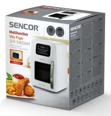 Sencor SFR 5400WH Multifunkciós forrólevegős fritőz Konyhai termékek - Konyhai kisgép (sütés / főzés / hűtés / ételkészítés) - Légkeveréses főzőgép / elektromos kukta / multifunkciós sütő - 351996