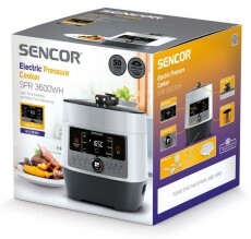 Sencor SPR 3600WH Elektromos kukta Konyhai termékek - Konyhai kisgép (sütés / főzés / hűtés / ételkészítés) - Légkeveréses főzőgép / elektromos kukta / multifunkciós sütő - 353314