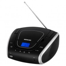 Sencor SPT 1600 BS rádiómagnó - fekete/ezüst Audio-Video / Hifi / Multimédia - Hordozható CD / DVD / Multimédia készülék - Hordozható CD / Multimédia rádiómagnó / Boombox - 310478