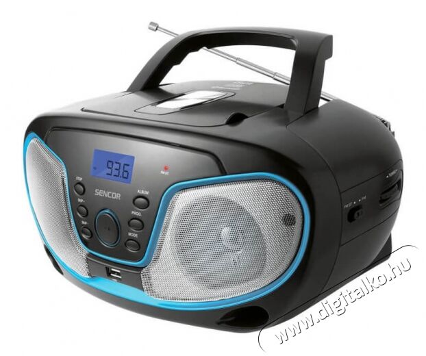 Sencor SPT 3310 hordozható rádió Audio-Video / Hifi / Multimédia - Hordozható CD / DVD / Multimédia készülék - Hordozható CD / Multimédia rádiómagnó / Boombox - 340573
