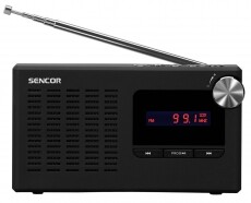 Sencor SRD2215 hordozható rádió Audio-Video / Hifi / Multimédia - Rádió / órás rádió - Hordozható, zseb-, táska rádió - 362190