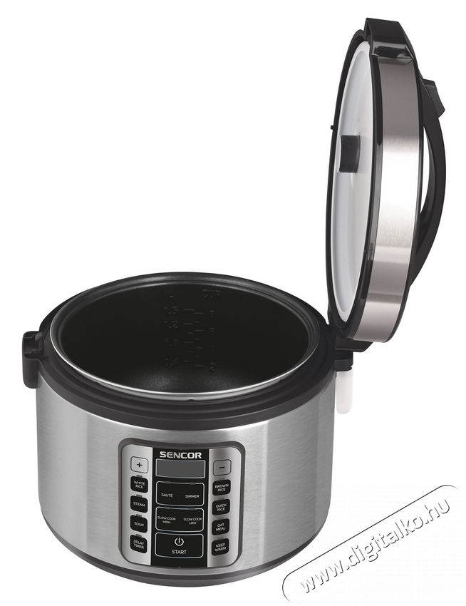 Sencor SRM 3150SS többfunkciós rizsfőző Konyhai termékek - Konyhai kisgép (sütés / főzés / hűtés / ételkészítés) - Rizsfőző - 349349