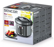 Sencor SRM 3150SS többfunkciós rizsfőző Konyhai termékek - Konyhai kisgép (sütés / főzés / hűtés / ételkészítés) - Rizsfőző - 349349