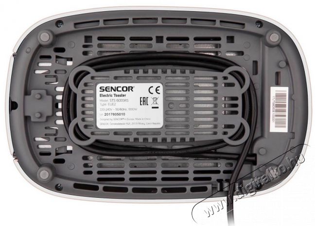 Sencor STS 6055RS kenyérpirító Konyhai termékek - Konyhai kisgép (sütés / főzés / hűtés / ételkészítés) - Kenyérpirító - 336114