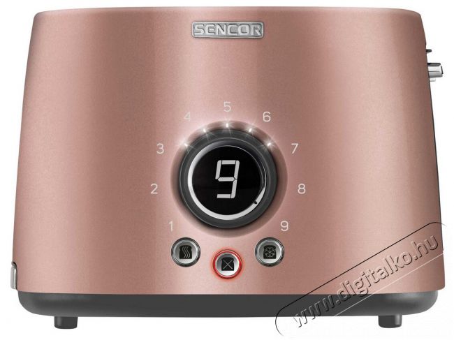 Sencor STS 6055RS kenyérpirító Konyhai termékek - Konyhai kisgép (sütés / főzés / hűtés / ételkészítés) - Kenyérpirító - 336114