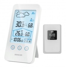 Sencor SWS 3000 W időjárás állomás Háztartás / Otthon / Kültér - Lakásfelszerelés - Időjárás állomás - 349375