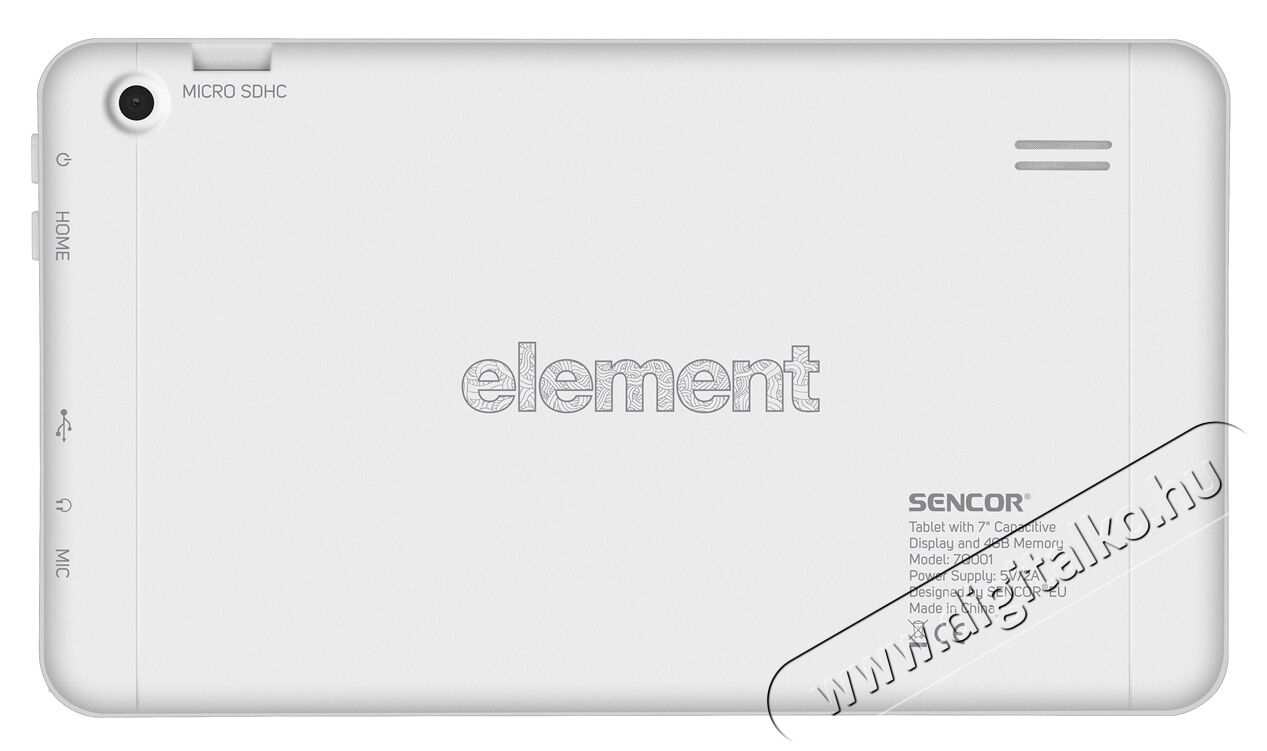 Sencor ELEMENT 7Q001 V2 tablet Mobil / Kommunikáció / Smart - Tablet - Android tablet - 296109