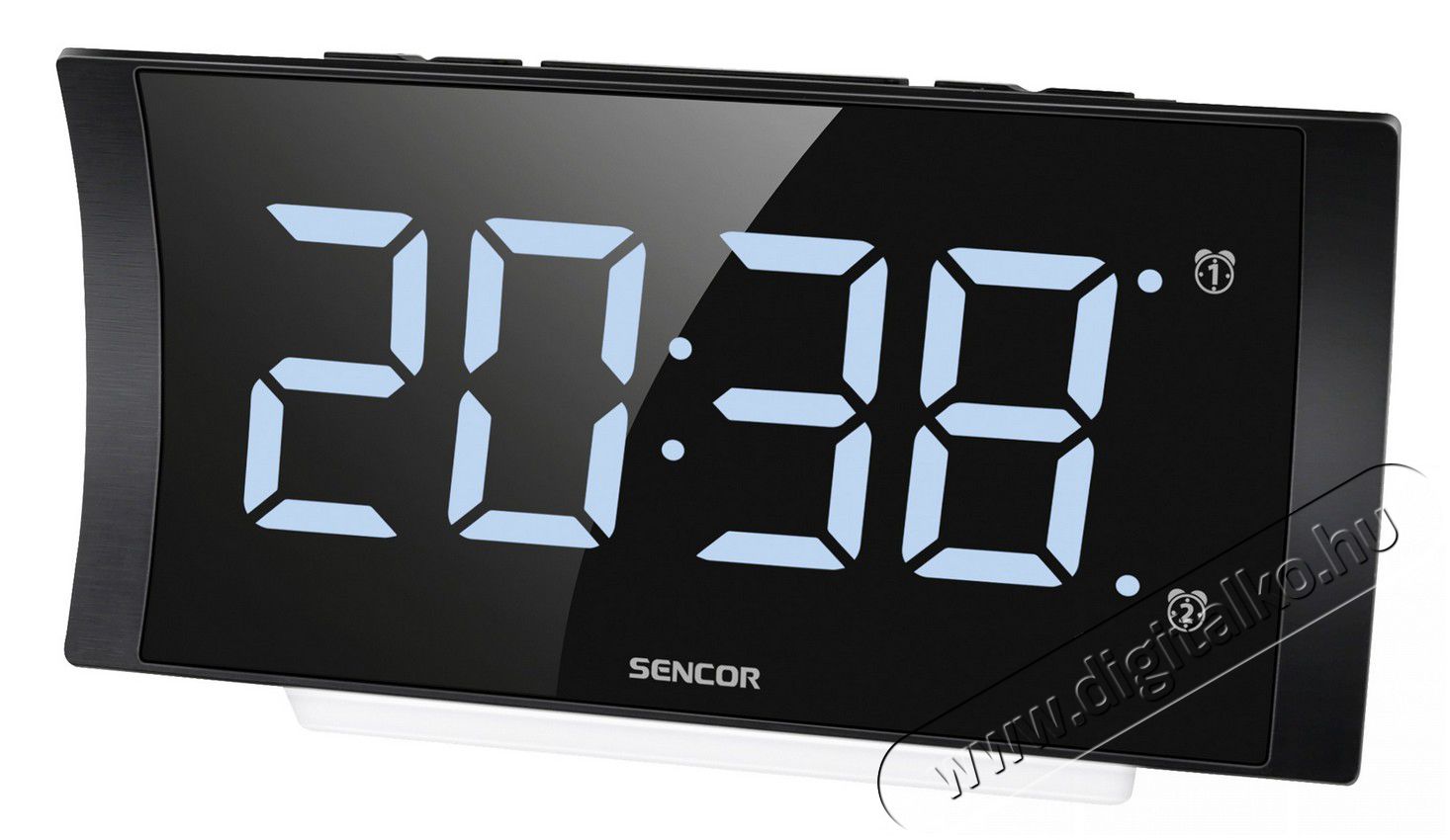 Sencor SDC 4930 W digitális ébresztőóra Háztartás / Otthon / Kültér - Óra - Ébresztőóra - 349301