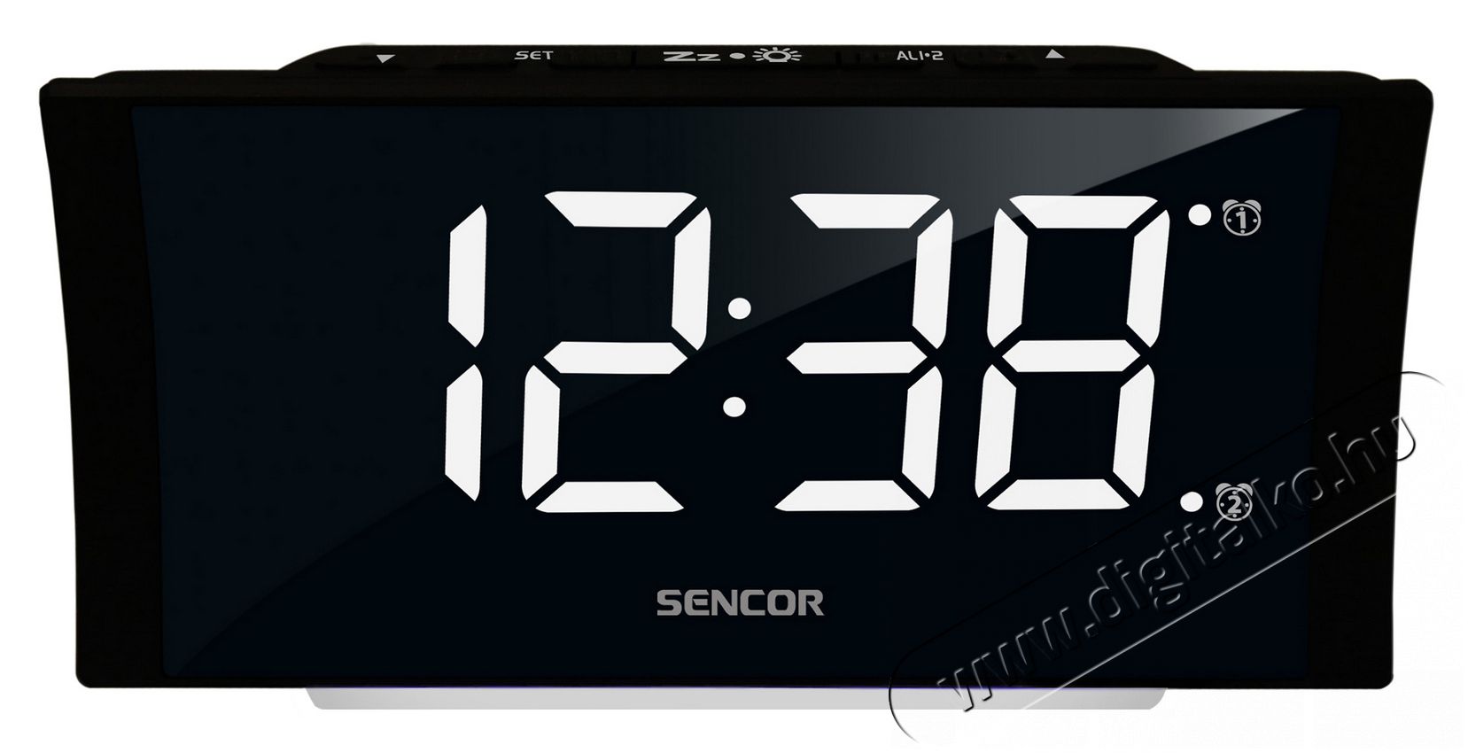 Sencor SDC 4930 W digitális ébresztőóra Háztartás / Otthon / Kültér - Óra - Ébresztőóra - 349301