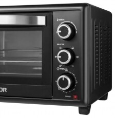 Sencor SEO 2810BK elektromos mini sütő Konyhai termékek - Sütő-főzőlap, tűzhely (szabadonálló) - Mini sütő / mini grill / mini konyha - 342113