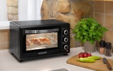 Sencor SEO 2810BK elektromos mini sütő Konyhai termékek - Sütő-főzőlap, tűzhely (szabadonálló) - Mini sütő / mini grill / mini konyha - 342113