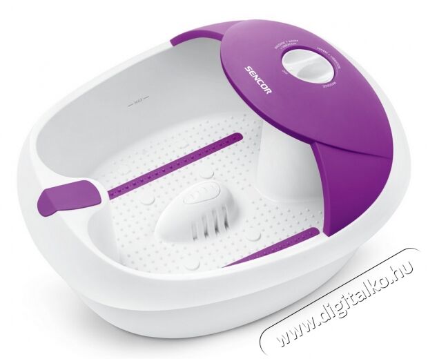 Sencor SFM 3721VT Lábmasszírozó kád - fehér/lila Szépségápolás / Egészség - Masszírozás / relaxáció - Lábmasszírozó - 274798