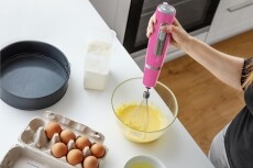 Sencor SHB 4468RS Botmixer szett - rózsaszín Konyhai termékek - Konyhai kisgép (előkészítés / feldolgozás) - Botmixer - 349322