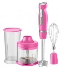 Sencor SHB 4468RS Botmixer szett - rózsaszín Konyhai termékek - Konyhai kisgép (előkészítés / feldolgozás) - Botmixer - 349322