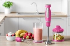 Sencor SHB 4468RS Botmixer szett - rózsaszín Konyhai termékek - Konyhai kisgép (előkészítés / feldolgozás) - Botmixer - 349322