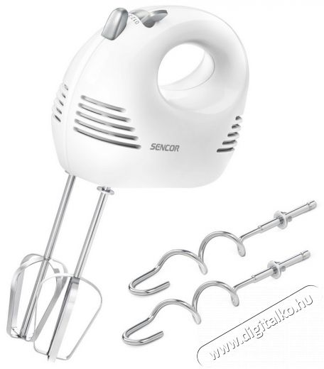Sencor SHM 5201WH Kézi habverő és keverő Konyhai termékek - Konyhai kisgép (előkészítés / feldolgozás) - Kézi mixer - 279344