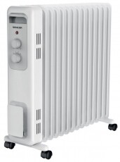 Sencor SOH 3213WH Elektromos Olajradiátor - fehér Háztartás / Otthon / Kültér - Fűtés - Olajradiátor - 346053