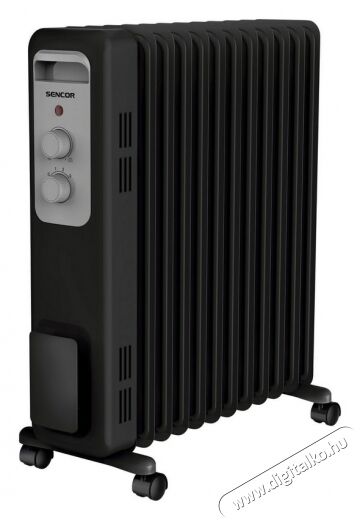 Sencor SOH 3311BK elektromos Olajradiátor - fekete Háztartás / Otthon / Kültér - Fűtés - Olajradiátor - 346056