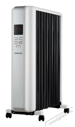Sencor SOH 8110WH elektromos Olajradiátor Háztartás / Otthon / Kültér - Fűtés - Olajradiátor - 346060