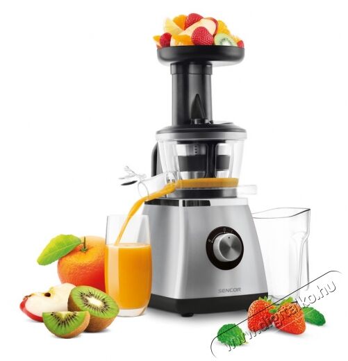 Sencor SSJ 4041BK gyümölcscentrifuga Konyhai termékek - Konyhai kisgép (előkészítés / feldolgozás) - Gyümölcs centrifuga / prés - 297431