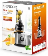 Sencor SSJ 4070SL Slow Juicer gyümölcsprés Konyhai termékek - Konyhai kisgép (előkészítés / feldolgozás) - Gyümölcs centrifuga / prés - 336108