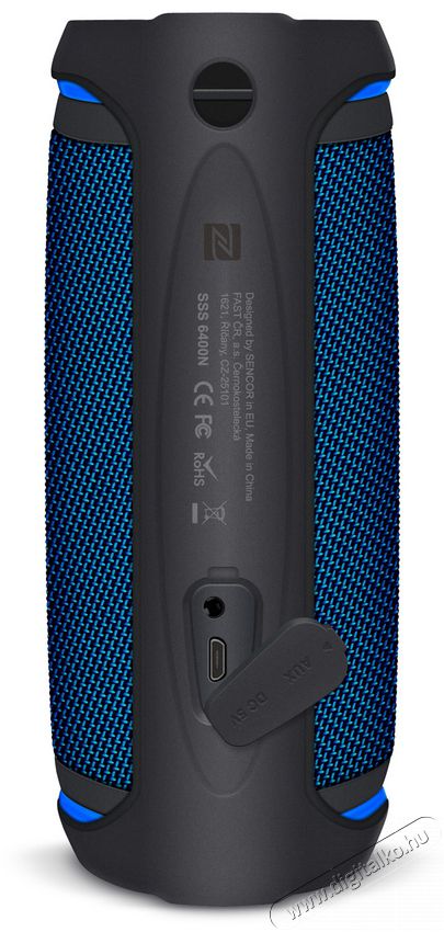 Sencor SSS 6400N Sirius Bluetooth hangszóró - kék Audio-Video / Hifi / Multimédia - Hordozható, vezeték nélküli / bluetooth hangsugárzó - Hordozható, vezeték nélküli / bluetooth hangsugárzó - 346085