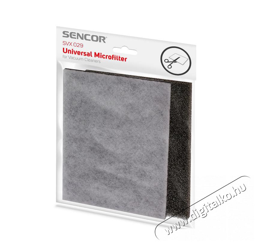 Sencor SVX 029 Univerzális mikroszűrő Háztartás / Otthon / Kültér - Porszívó / takarítógép - Szűrő - 352043